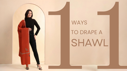 The Art of Drape: 11 Ways to Wear Zamour Shawls
