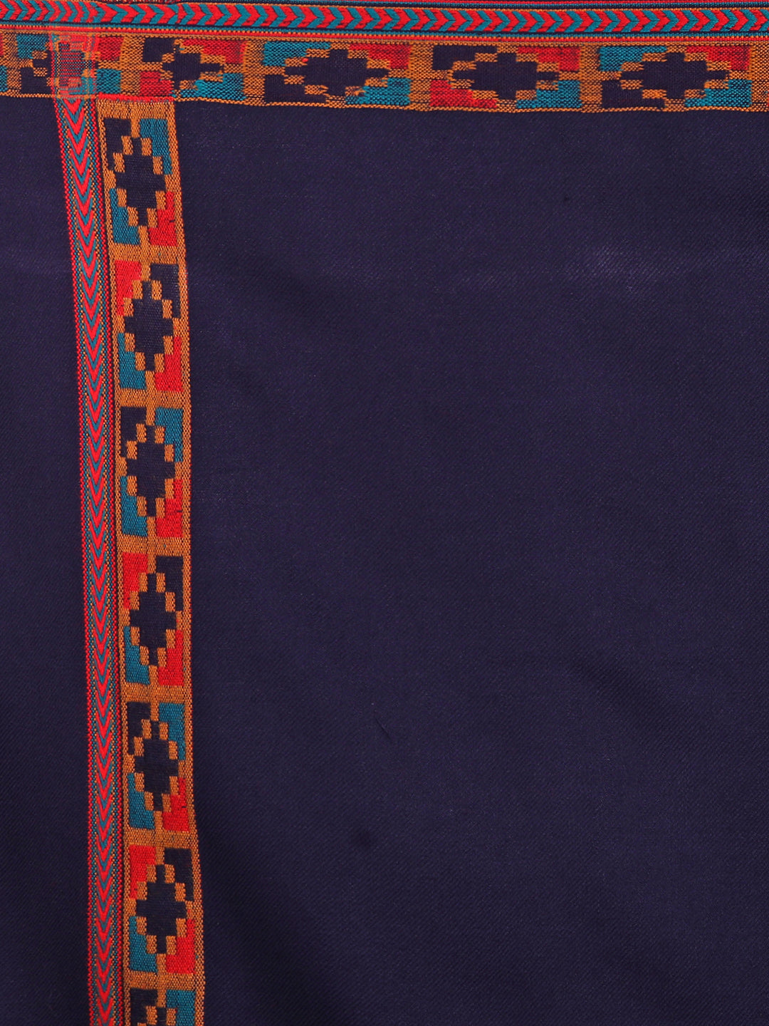 Men's Traditional Kullu Woven Stole | Blue