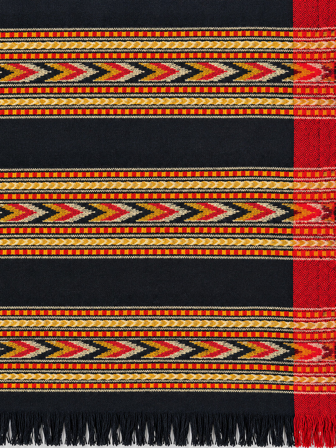 Kullu Patti Woolen Shawl for Women | Black