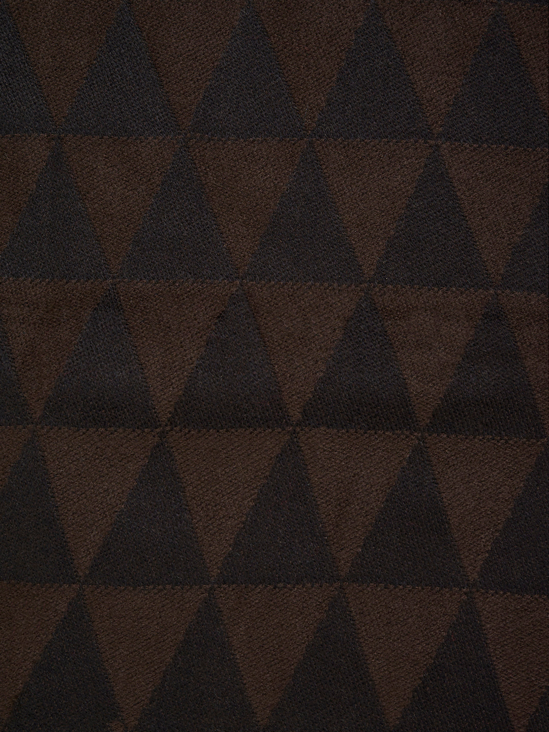 Soft Woollen Muffler for Men | Black Brown Scarf