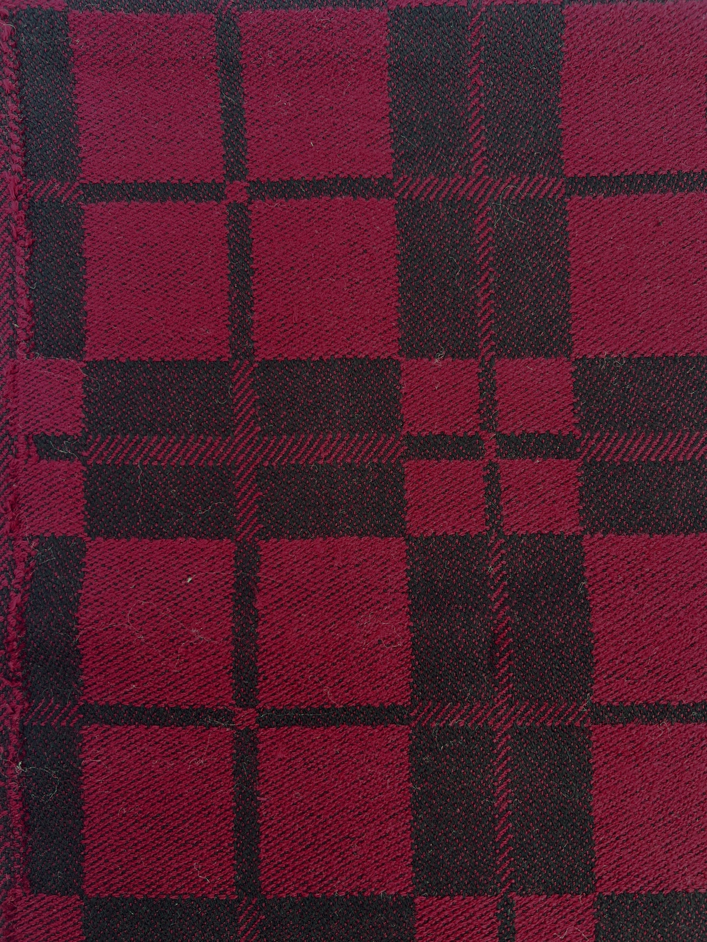 Soft Woollen Muffler for Men | Red Neck Scarf