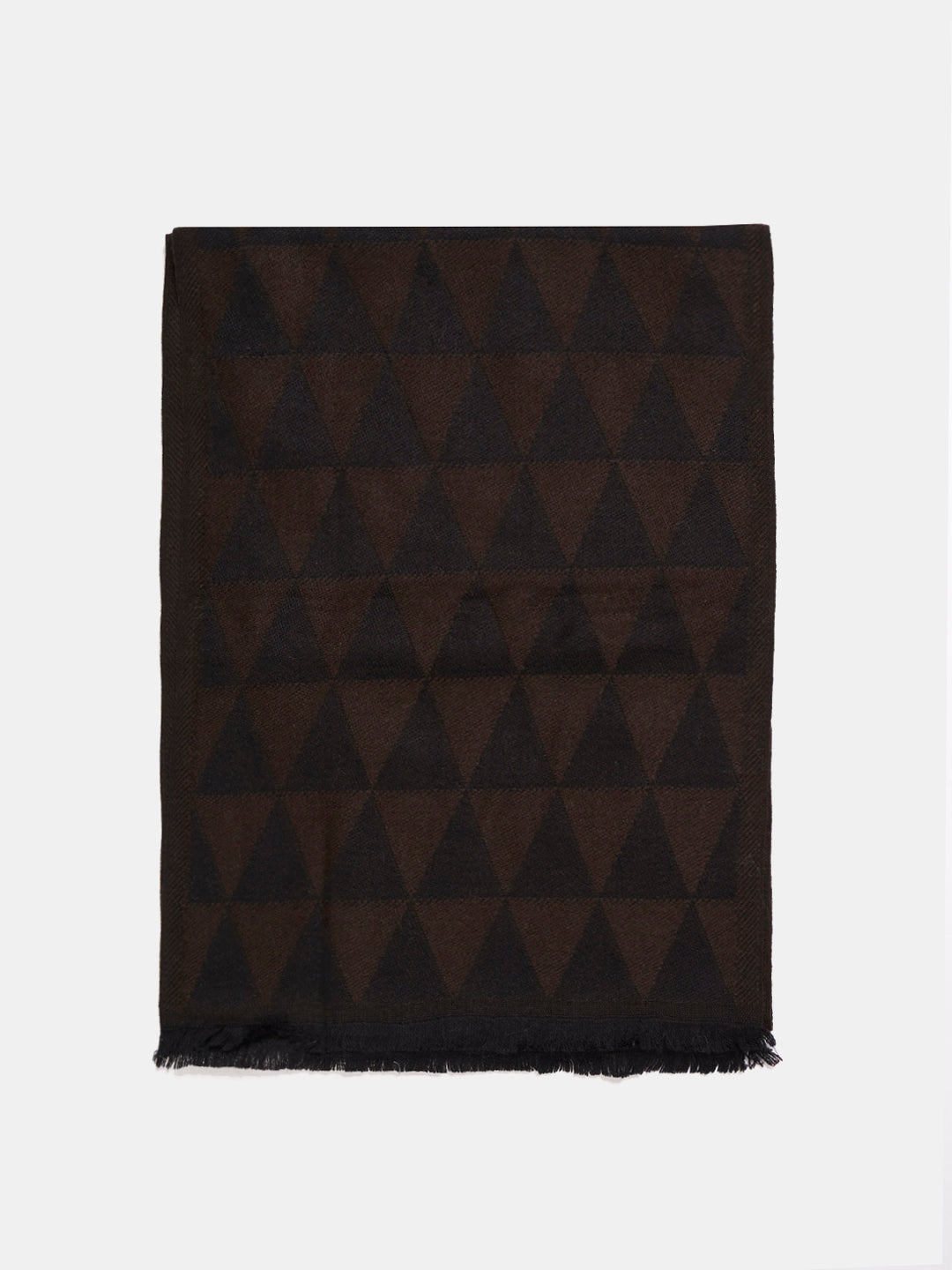 Soft Woollen Muffler for Women |Black Brown Scarf
