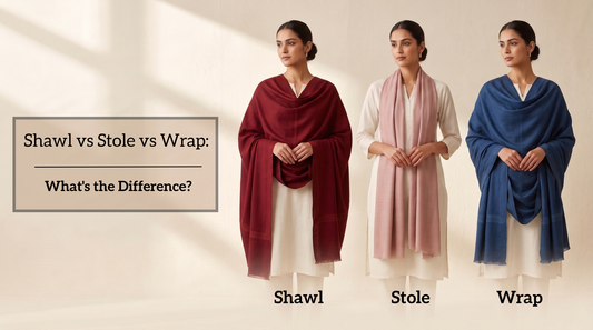 Shawl vs Stole vs Wrap: What's the Difference?
