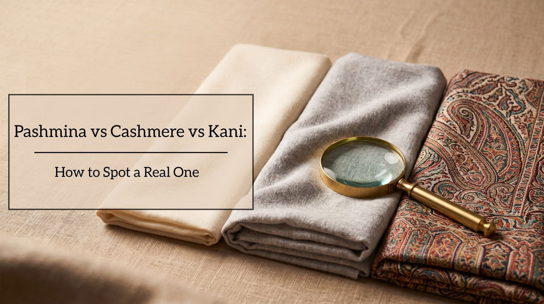Pashmina vs Cashmere vs Kani: How to Spot a Real One