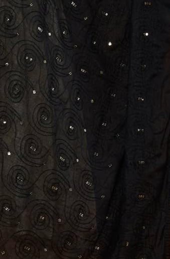 Pure Cotton Ethnic Dupatta for Men | Black - view 5