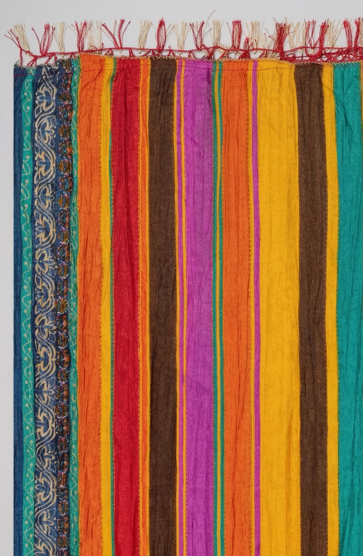 Chinnon Bandhani Dupatta for Men | Multicolor Lines - view 5