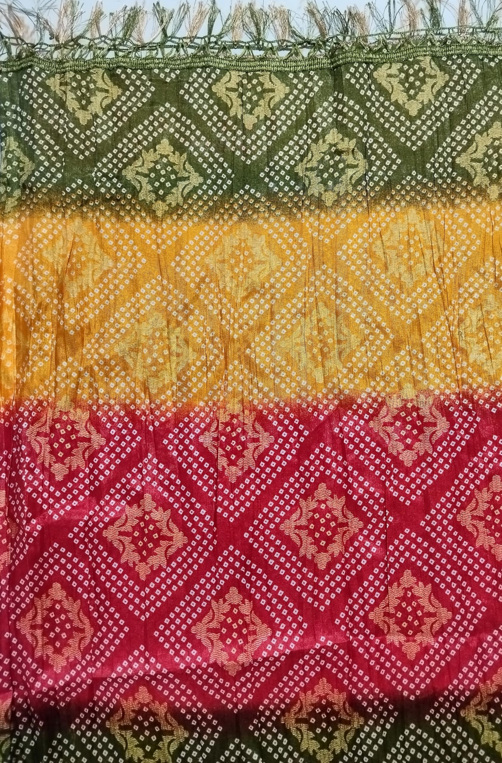 Chinnon Bandhani Dupatta for Men | Multicolor - view 5