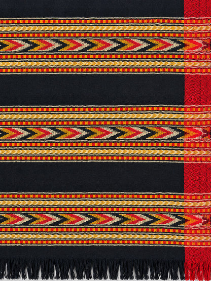 Kullu Patti Woolen Shawl for Women | Black