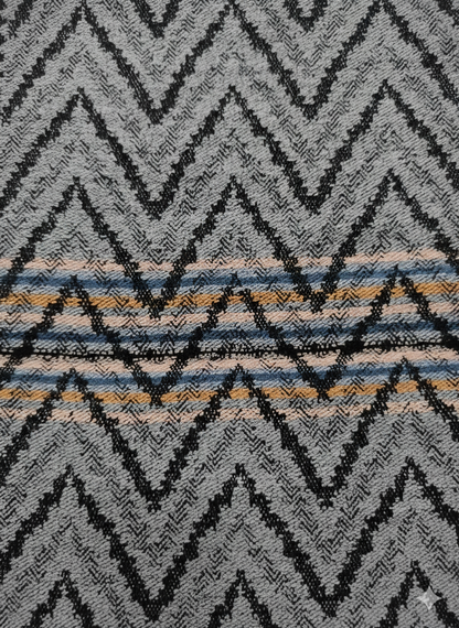 Soft Woollen Muffler for Men | Grey Neck Scarf