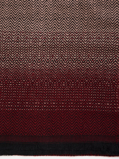 Soft Woollen Muffler for Men | Multicolour Gradient Scarf